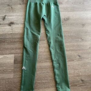 Forest Green Kids Leggings